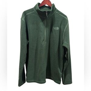 The North Face Forest Green‎ 1/4 Zip Fleece